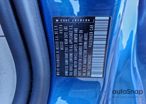 2015 Volkswagen Golf из США, поврежденный, VIN 3VW817AU2FM033062